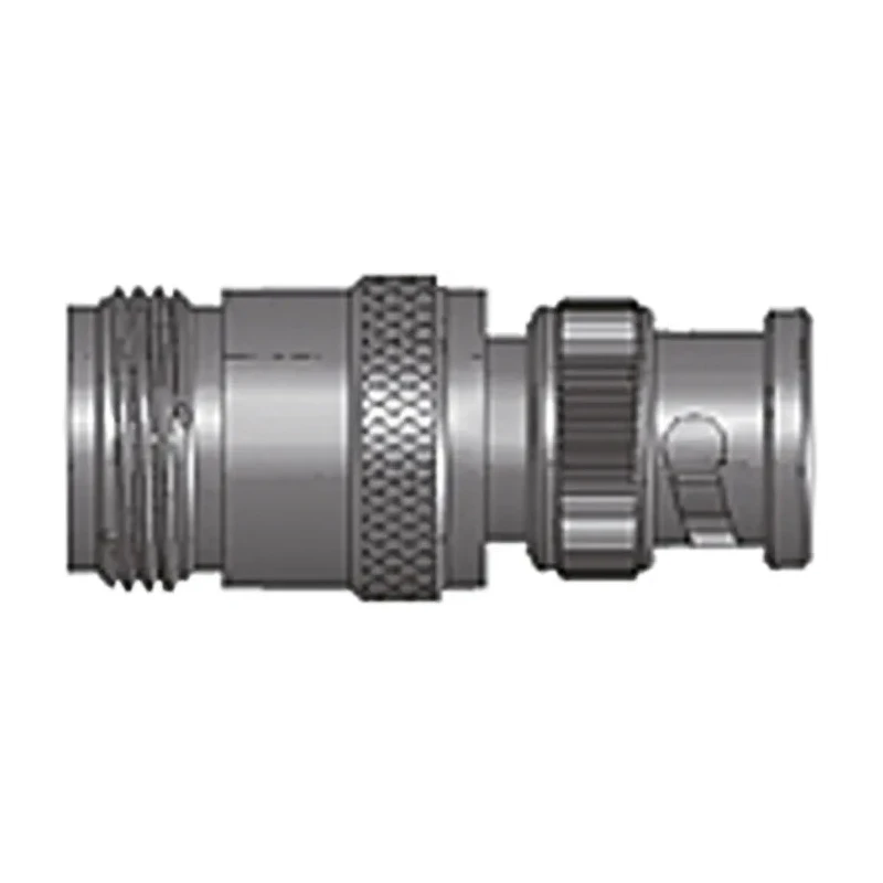 Yuetsu BNC Plug to N Socket Straight Coaxial Adapter 2GHz 38.6mm Length 150-0360