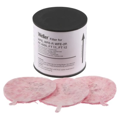Weller Main Filter ESD Safe Replacement Air Filtration Element for FE 4000 Extraction Unit T0053641099