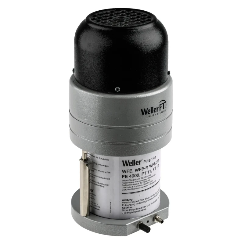 Weller Solder Fume Extractor 230V AC, 70W Power, F7 Pre Filter, H13 Main Filter WFE P T0053638399N