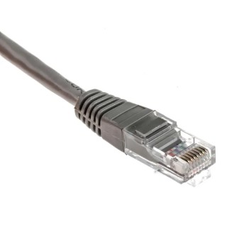 RS PRO Cat5e Ethernet Cable 2 m Grey RJ45 Male to RJ45 Male U/UTP PVC 405-5385