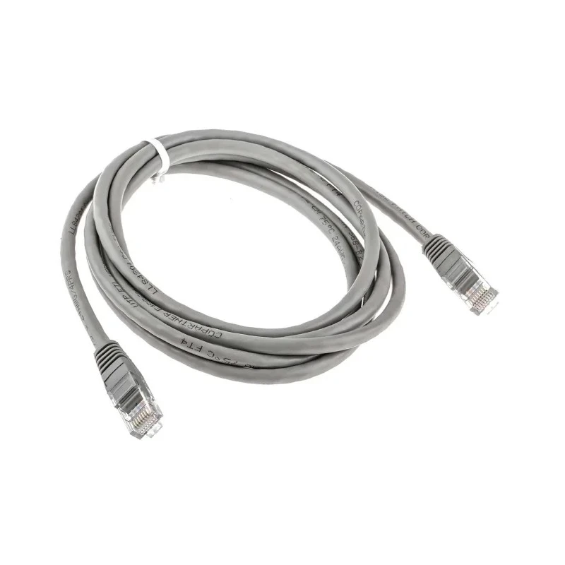 RS PRO Cat5e Ethernet Cable 2 m Grey RJ45 Male to RJ45 Male U/UTP PVC 405-5385