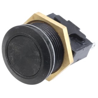 ITW Switches 76-95 Series Panel Mount Momentary Push Button Switch SPDT IP67 19.2 mm Cutout 250 V 10A 76-9513/4044B