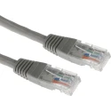 RS PRO Cat5e Ethernet Cable 5 m Grey RJ45 Male to RJ45 Male U/UTP PVC 405-5391