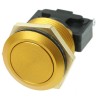 ITW Switches 76-95 Series Push Button Switch Momentary Panel Mount 19.2 mm Cutout SPDT IP67 250V 10A 76-9513/4044GO