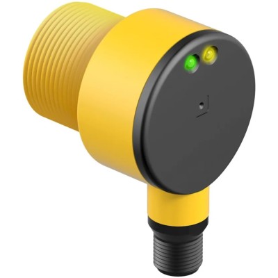 Banner Through Beam Photoelectric Sensor Barrel Style 60 m Detection Range PNP Output IP69K T30SP6RQ