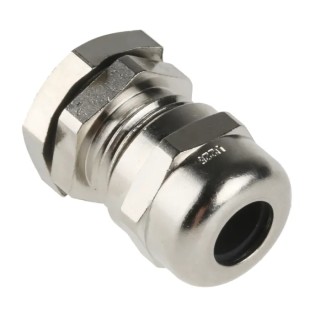 Lapp SKINTOP Series 50 Cable Gland PG9 Thread Size Nickel-Plated Brass IP68 Rated 3-8 mm Cable Diameter 52103210+53112210