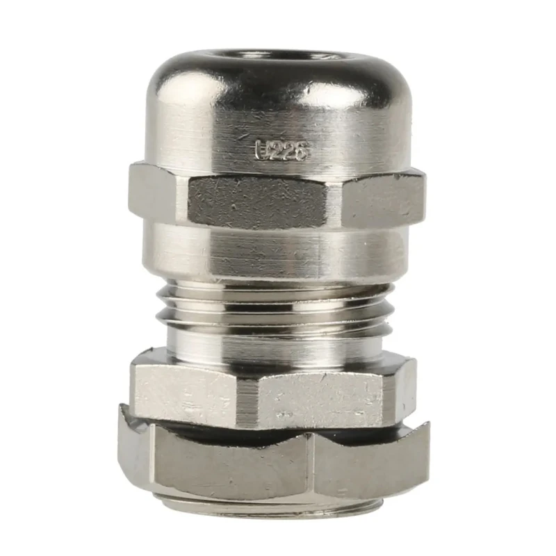 Lapp SKINTOP Series 50 Cable Gland PG9 Thread Size Nickel-Plated Brass IP68 Rated 3-8 mm Cable Diameter 52103210+53112210