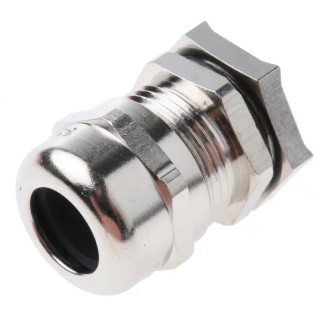 Lapp SKINTOP Series 1 Cable Gland PG13.5 Nickel Plated Brass Thread, IP68 Waterproof, Cable Diameter 5mm 52103230+53112230