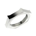 Lapp SKINTOP Series Cable Gland M16 Thread Size Nickel Plated Brass 4.5-9 mm Cable Diameter 52103310+53112620