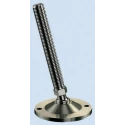Nu-Tech Engineering M20 100 mm Diameter Stainless Steel Adjustable Foot, 2500 kg Static Load Capacity, 10° Tilt A200/017