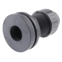 Georg Fischer Plastic Pipe Fitting Straight Press Fit Tank Adapter 3/4 in 161050227