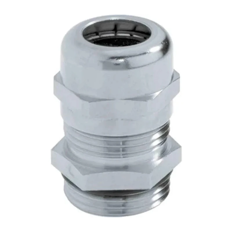 Lapp SKINTOP Series Cable Gland M63 Thread Size, Nickel-Plated Brass Body, IP69 Rated 52103070+53112070