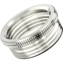 Lapp Cable Gland Adapter M20 Exterior Thread, PG9 Interior Thread, Nickel Plated Brass SKINDICHT MA Series 52104210