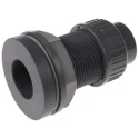 Georg Fischer Plastic Pipe Fitting Straight Press Fit Tank Adapter 1 in 1 in 161050228