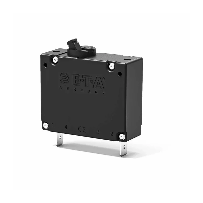 ETA Magnetic and Hydraulic-Magnetic Thermal Circuit Breaker 40A Current Rating 1-Pole Flange Mount 8340-F410-P1M1-A3H0-40A