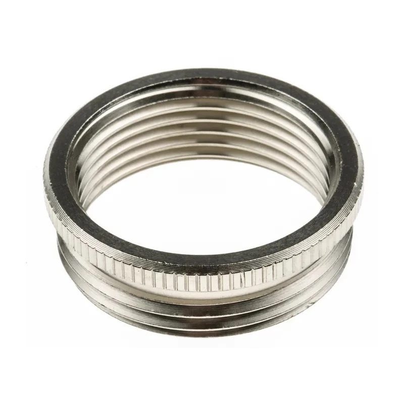 Lapp Cable Gland Adapter PG21 Exterior Thread to M25 Interior Thread Nickel Plated Brass SKINDICHT MA Series 