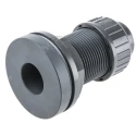 Georg Fischer Plastic Pipe Fitting Straight Press Fit Tank Adapter 25 mm 1-1/4 in 161050247