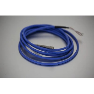 RS PRO PT100 RTD Sensor 6 mm Diameter, 60 mm Length, 4 Wire, Class A Accuracy, Silicone Insulated Cable, 200 °C Max PT100
