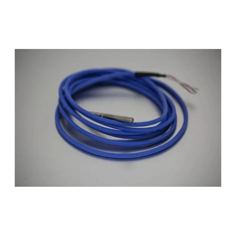 RS PRO PT100 RTD Sensor 6 mm Diameter, 60 mm Length, 4 Wire, Class A Accuracy, Silicone Insulated Cable, 200 °C Max PT100