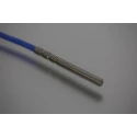 RS PRO PT100 RTD Sensor 6 mm Diameter, 60 mm Length, 4 Wire, Class A Accuracy, Silicone Insulated Cable, 200 °C Max PT100
