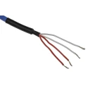 RS PRO PT100 RTD Sensor 6 mm Diameter, 60 mm Length, 4 Wire, Class A Accuracy, Silicone Insulated Cable, 200 °C Max PT100