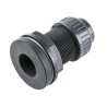 Georg Fischer Plastic Pipe Fitting Straight Press Fit Tank Adapter 32 mm 1-1/2 in 161050248