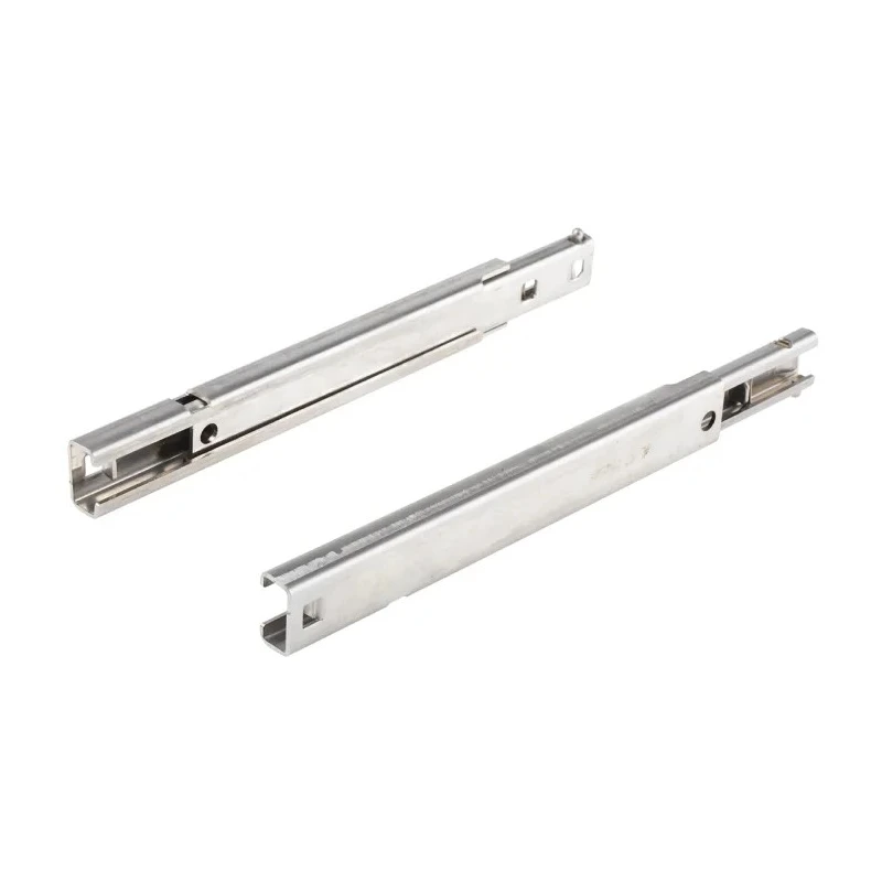 Pinet Stainless Steel Drawer Slide, 50kg Load, 175mm Closed Length 24-A-3560
