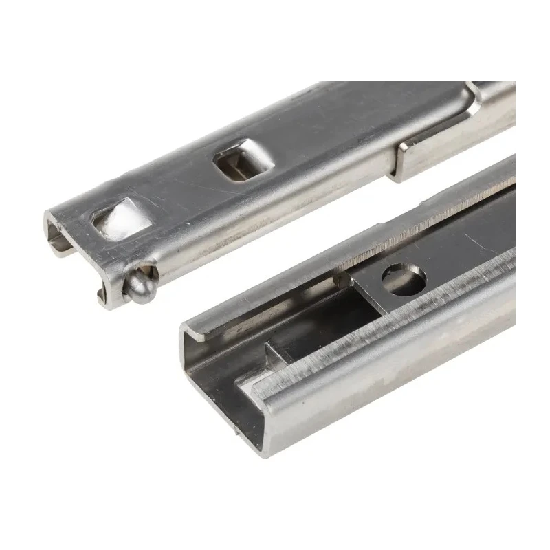 Pinet Stainless Steel Drawer Slide, 50kg Load, 175mm Closed Length 24-A-3560
