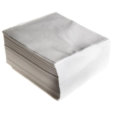 Chemtronics Cleanroom Dry Wipes, 230 x 230 mm, Single Use, 1 Ply, White, Model 6709