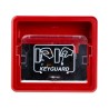 Hoyles K1000 Series Red Fire Alarm Call Point, Snatch-off Plastic Window Operated, Indoor, Battery-Powered K1010R