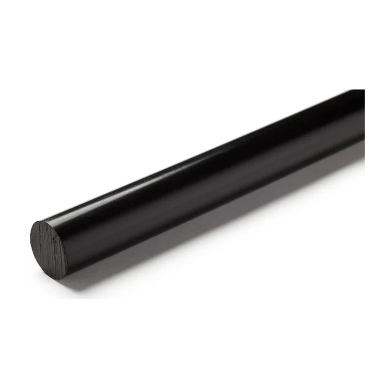 RS PRO Black High Density Polyethylene PE Rod, 1 m Length x 50 mm Diameter, Tensile Strength 25 MPa 408-3762