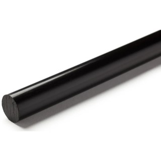 RS PRO Black High Density Polyethylene PE Rod 1 m Length x 80 mm Diameter 25 MPa Tensile Strength 408-3784