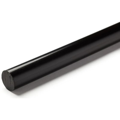 RS PRO Black High Density Polyethylene PE Rod 1 m Length 40 mm Diameter 408-3740