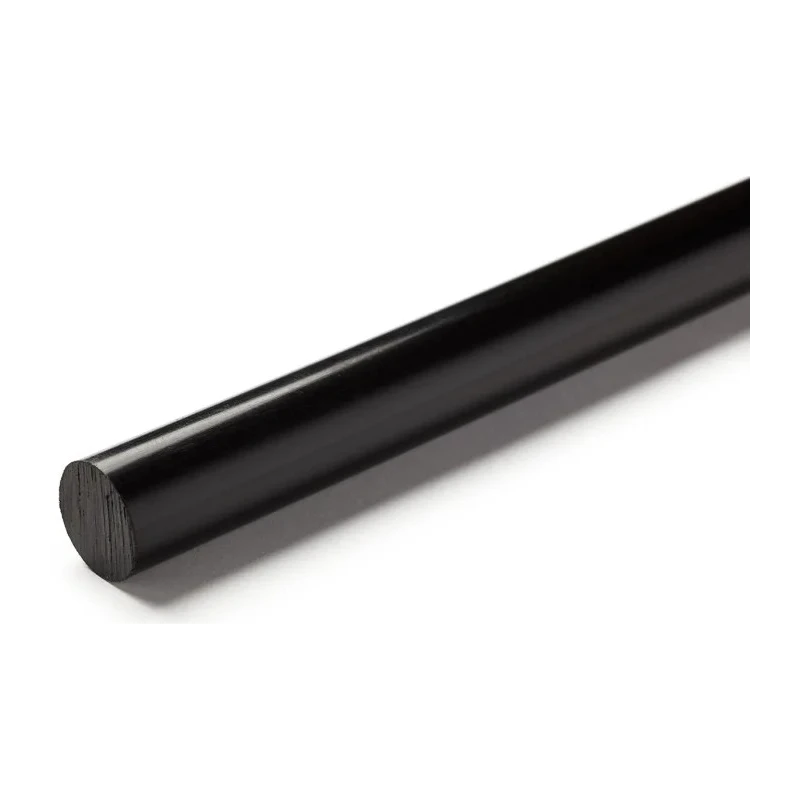 RS PRO Black High Density Polyethylene PE Rod 1 m Length 40 mm Diameter 408-3740
