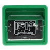 Hoyles K1000 Series Green Fire Alarm Call Point, Snatch-off Plastic Window Operated, Indoor, Battery-Powered K1000G