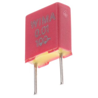 WIMA FKS2 Film Capacitor 10 nF 63V AC 100 V DC, Through Hole Mount FKS2