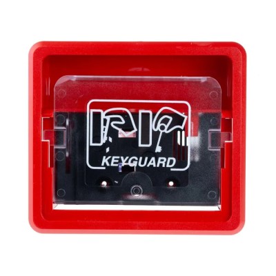Hoyles Fire Alarm Call Point Red Plastic Indoor Snatch-off Plastic Window Operation K1000R