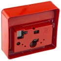 Hoyles Fire Alarm Call Point Red Plastic Indoor Snatch-off Plastic Window Operation K1000R
