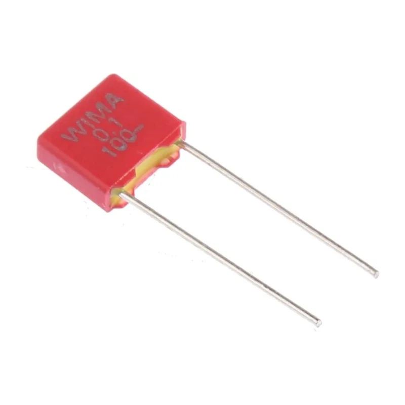 WIMA MKS2 Film Capacitor 100 nF 63V AC 100 V DC Through Hole MKS2