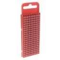 HellermannTyton Snap-On Pre-Printed Cable Marker White Legend "2" for 2-2.8 mm Cable Diameter Polyamide 66 561-01622 WIC1