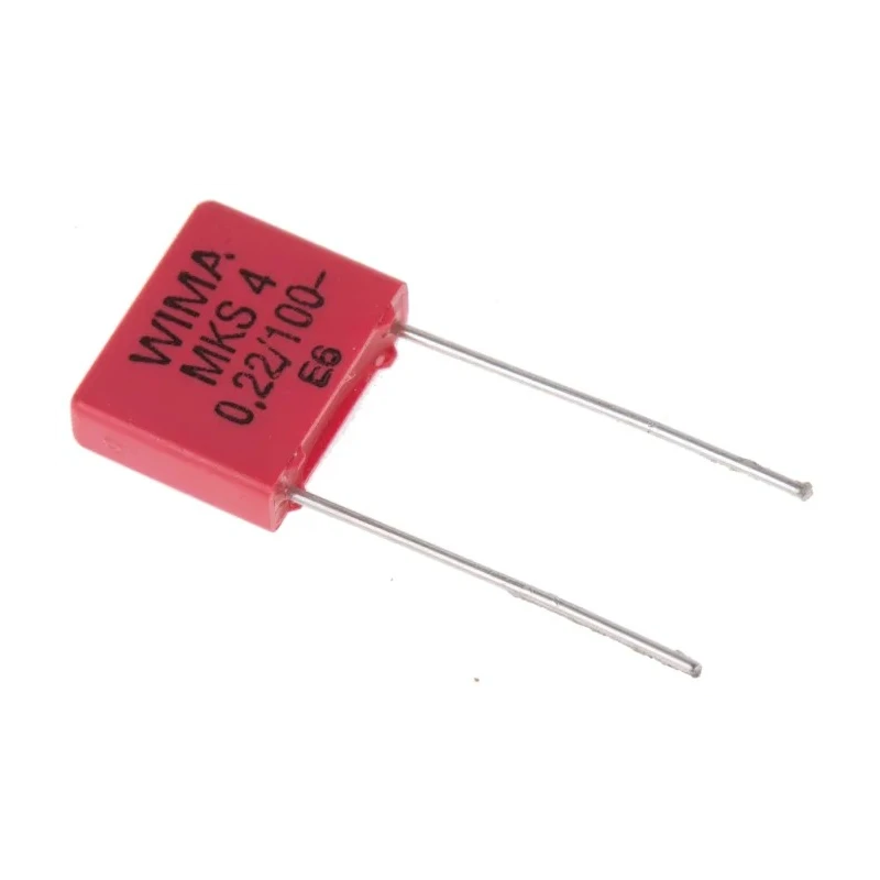 WIMA MKS4 Film Capacitor 220nF 63V AC 100V DC Through Hole MKS4