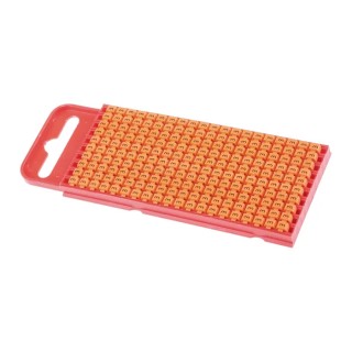 HellermannTyton Snap-On Cable Marker White, Pre-Printed "3", 3mm Length, 5mm Width, Polyamide, Vibration Resistant WIC1