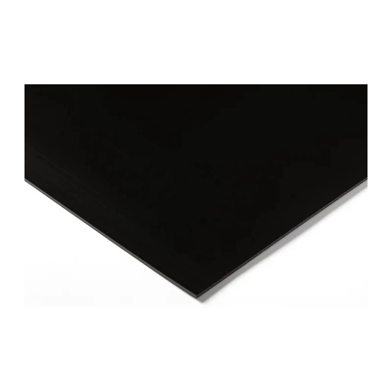RS PRO Black High Density Polyethylene Plastic Sheet 1 m x 500 mm x 3 mm 408-3807