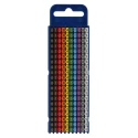 HellermannTyton Snap-On Cable Marker, Pre-Printed 0-9, Polyamide, 2.8-3.8 mm Cable Diameter, Halogen Free, Vibration WIC2