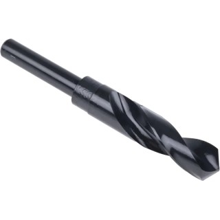 RS PRO HSS 20mm Drill Bit Reduced Shank 12.7mm 150mm Overall Length 118° Point Angle 2-Flute Spiral 408-8004
