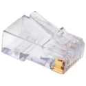 Sentinel RJ45 Connector Male Cable Cat5e Unshielded Straight 1 Port 8 Way RJ45 