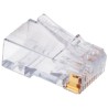Sentinel RJ45 Connector Male Cable Cat5e Unshielded Straight 1 Port 8 Way RJ45