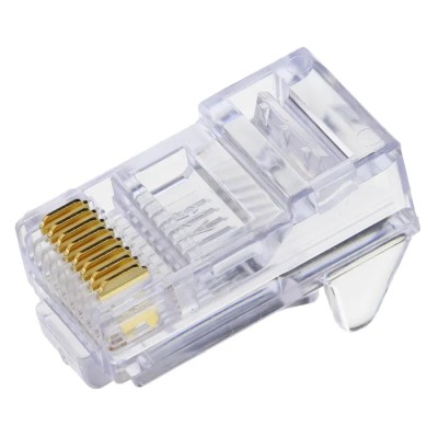 Sentinel 08 Series RJ45 Connector Male Cable Straight 1 Port 8 Way RJ45