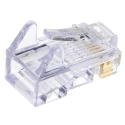Sentinel 08 Series RJ45 Connector Male Cable Straight 1 Port 8 Way RJ45