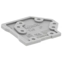 WAGO End Plate Accessory for 745 Series PCB Terminal Blocks 745-100
